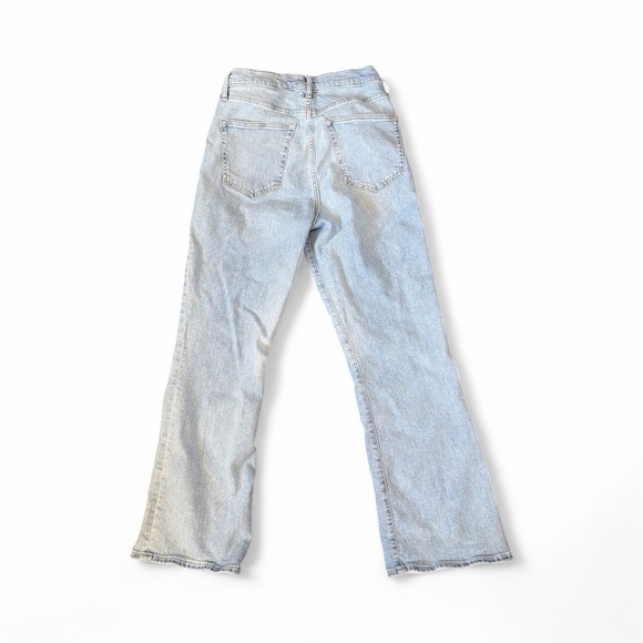 GAP Women's Straight Leg Jeans in Light Blue - Picture 4 of 6